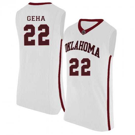 NCAAB Patrick Geha Oklahoma Sooners 22 Jersey