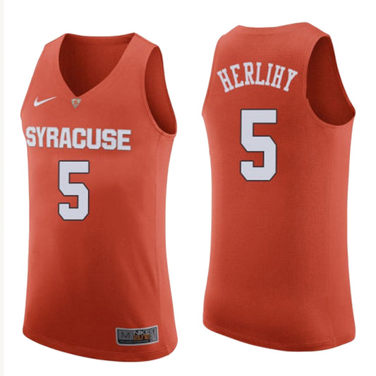 NCAAB Patrick Herlihy Syracuse Orange 5 Jersey