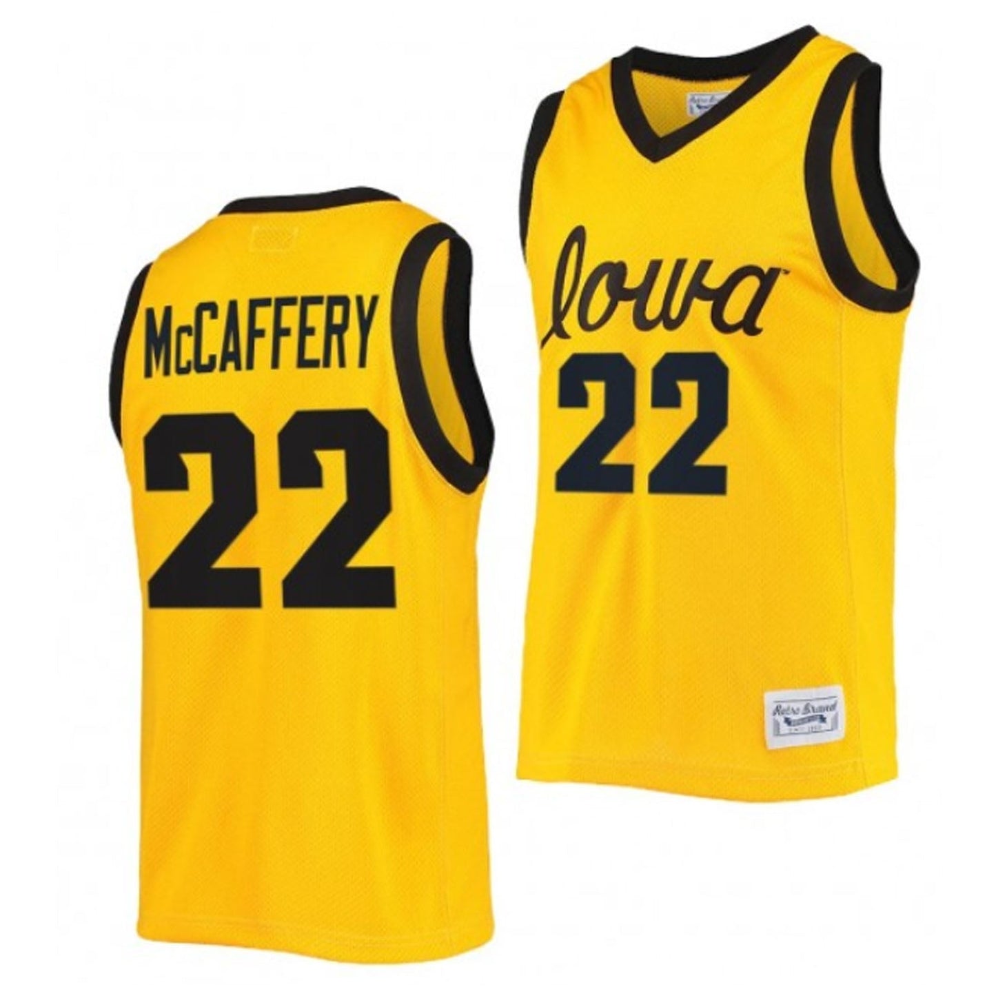 NCAAB Patrick McCaffery Iowa Hawkeyes 22 Jersey