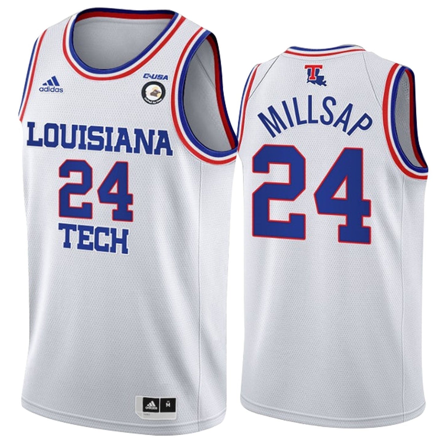 NCAAB Paul Millsap Louisiana Tech Bulldogs 24 Jersey