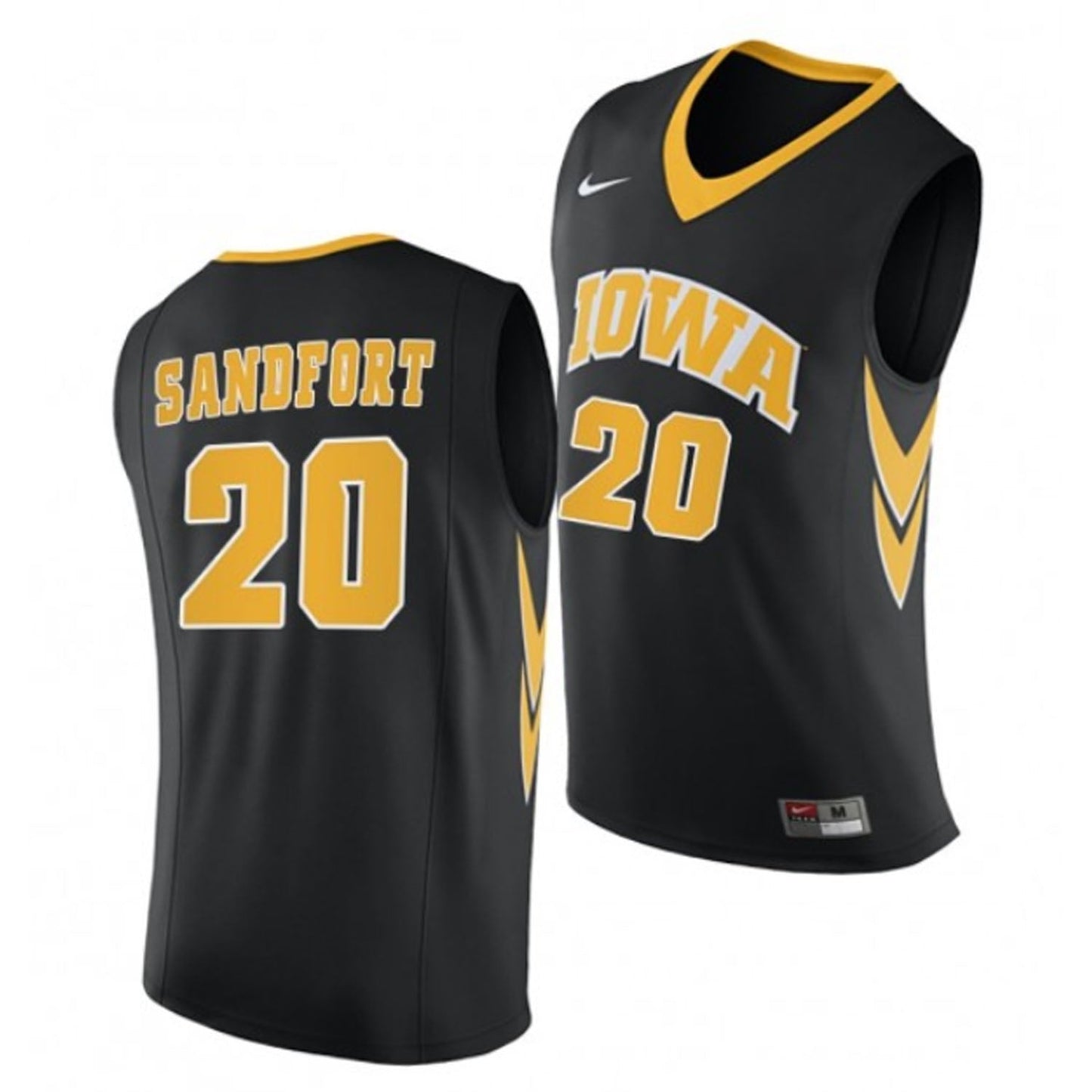 NCAAB Payton Sandfort Iowa Hawkeyes 20 Jersey