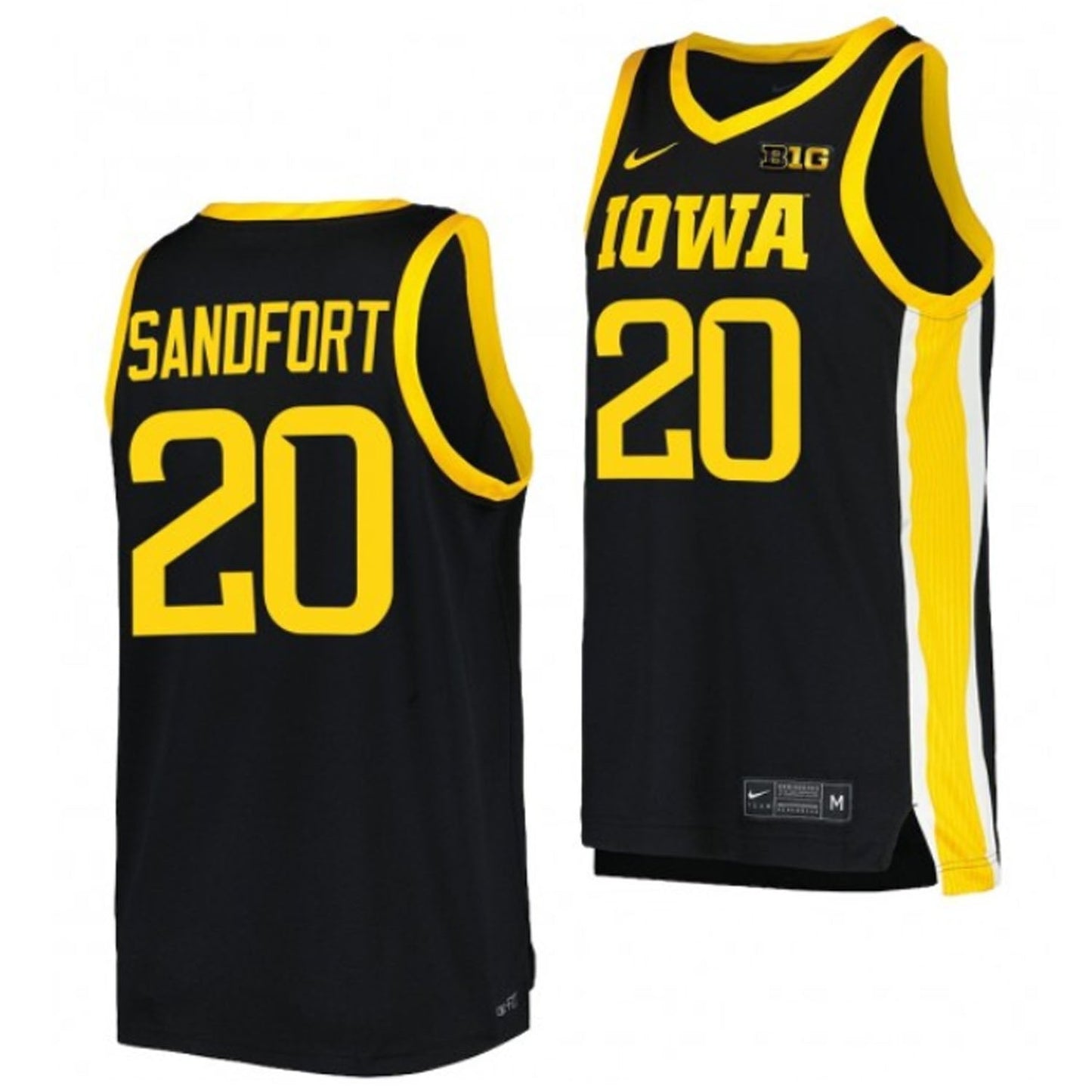 NCAAB Payton Sandfort Iowa Hawkeyes 20 Jersey