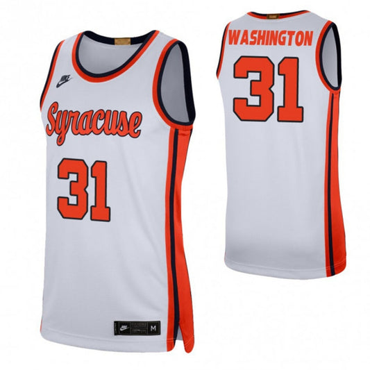 NCAAB Pearl Washington Syracuse Orange 31 Jersey