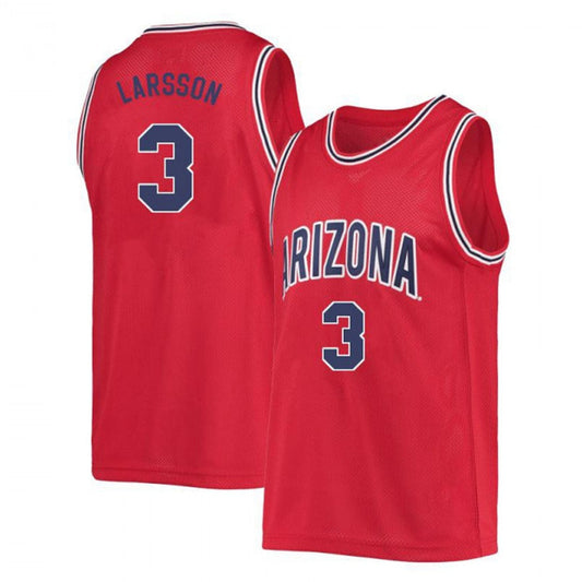 NCAAB Pelle Larsson Arizona Wildcats 3 Jersey