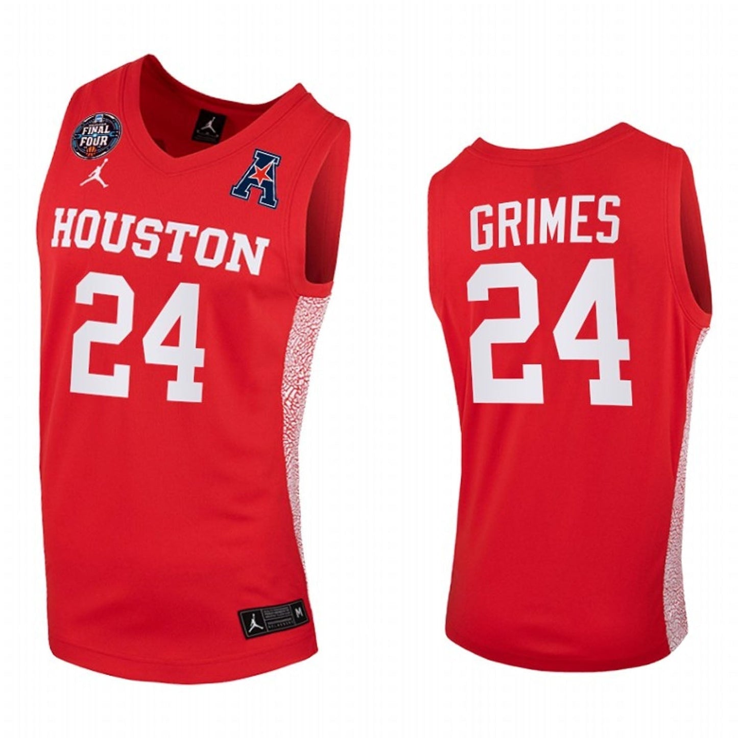 NCAAB Quentin Grimes Houston Cougars 24 Jersey