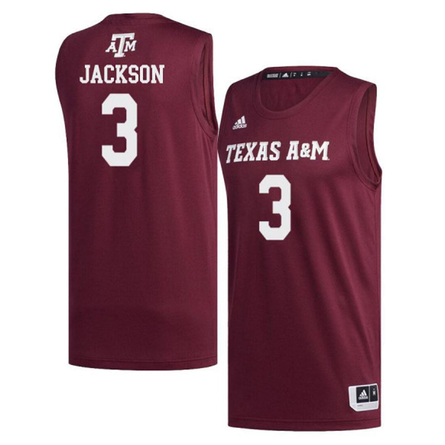 NCAAB Quenton Jackson Texas A&M 3 Jersey