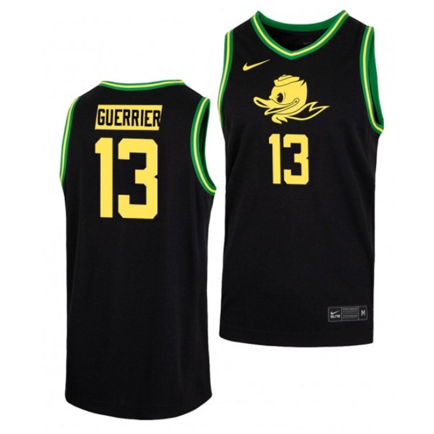 NCAAB Quincy Guerrier Oregon Ducks 13 Jersey