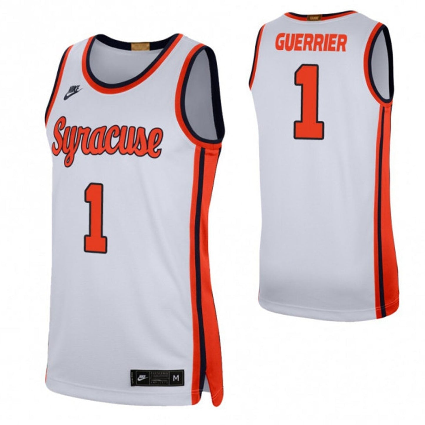 NCAAB Quincy Guerrier Syracuse Orange 1 Jersey