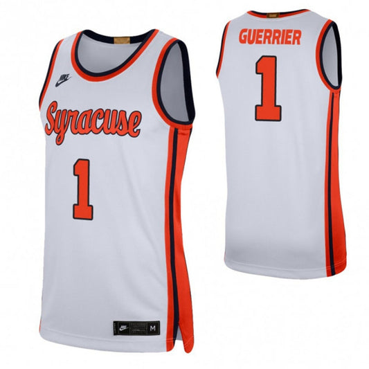 NCAAB Quincy Guerrier Syracuse Orange 1 Jersey