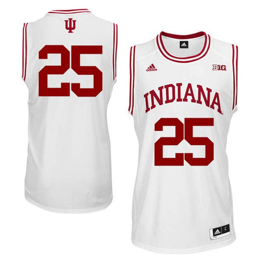 NCAAB Race Thompson Indiana Hoosiers 25 Jersey