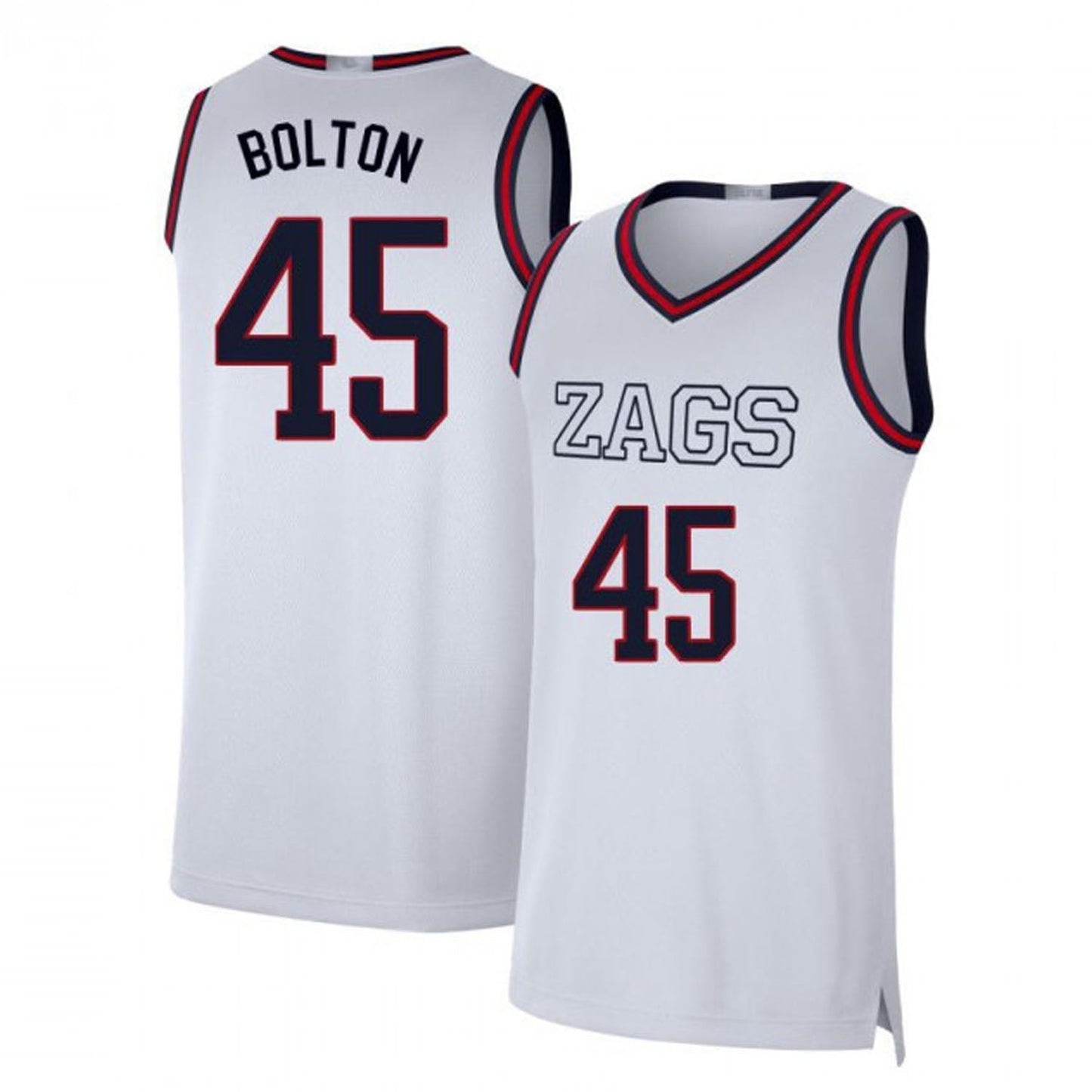 NCAAB Rasir Bolton Gonzaga Bulldogs 45 Jersey