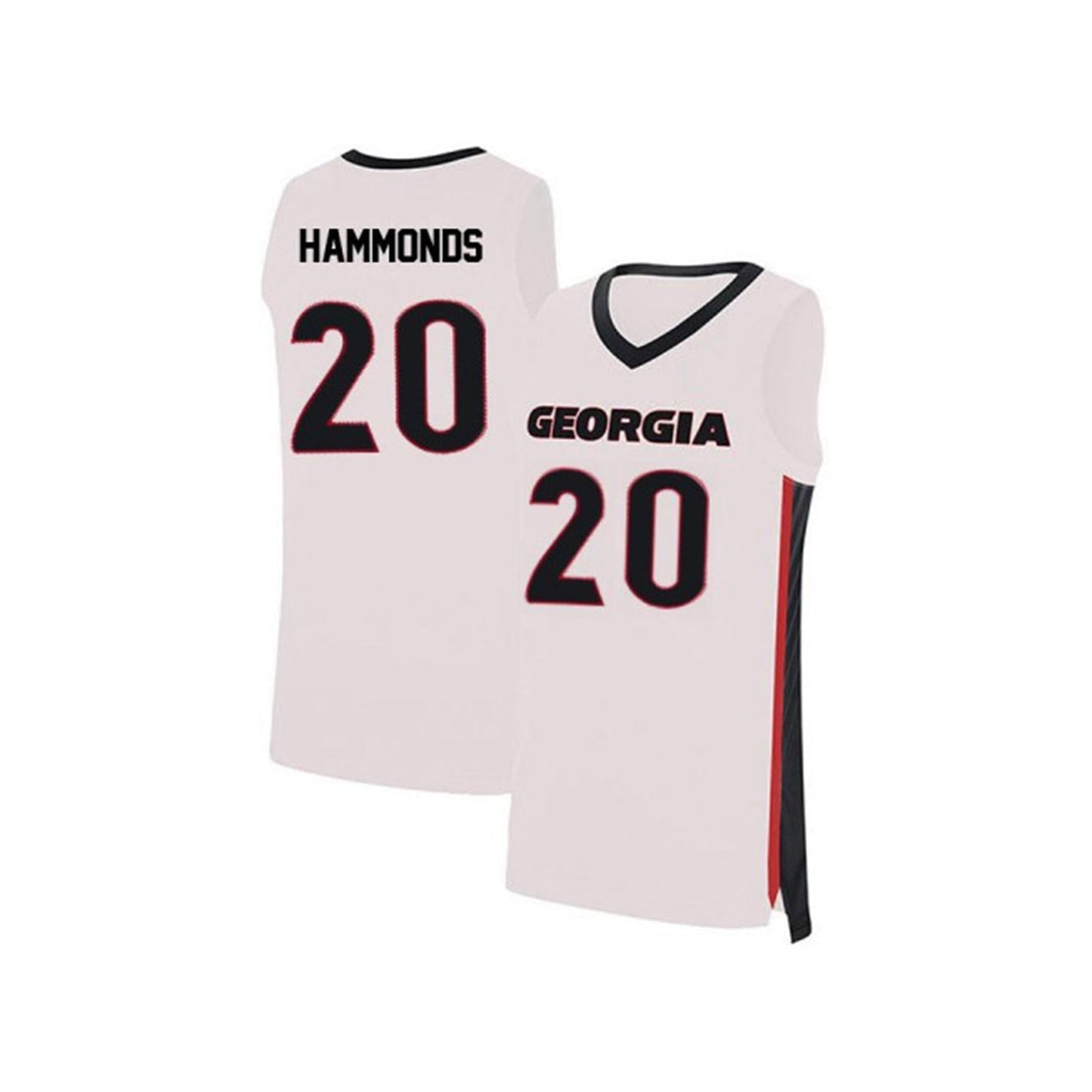 NCAAB Rayshaun Hammonds Georgia Bulldogs 20 Jersey