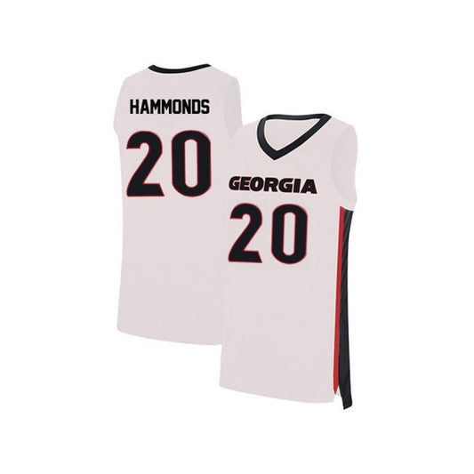 NCAAB Rayshaun Hammonds Georgia Bulldogs 20 Jersey