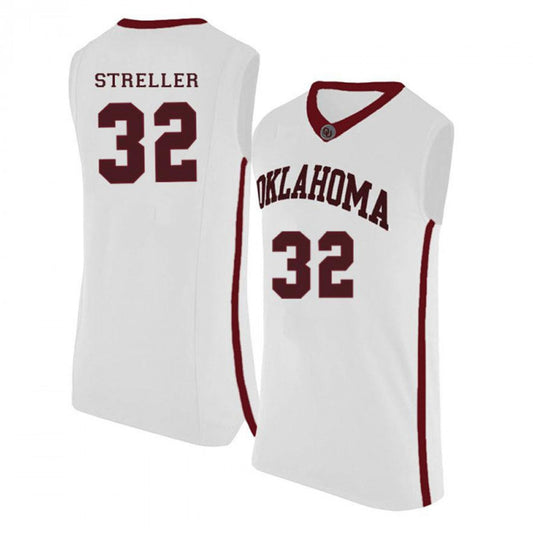 NCAAB Read Streller Oklahoma Sooners 32 Jersey