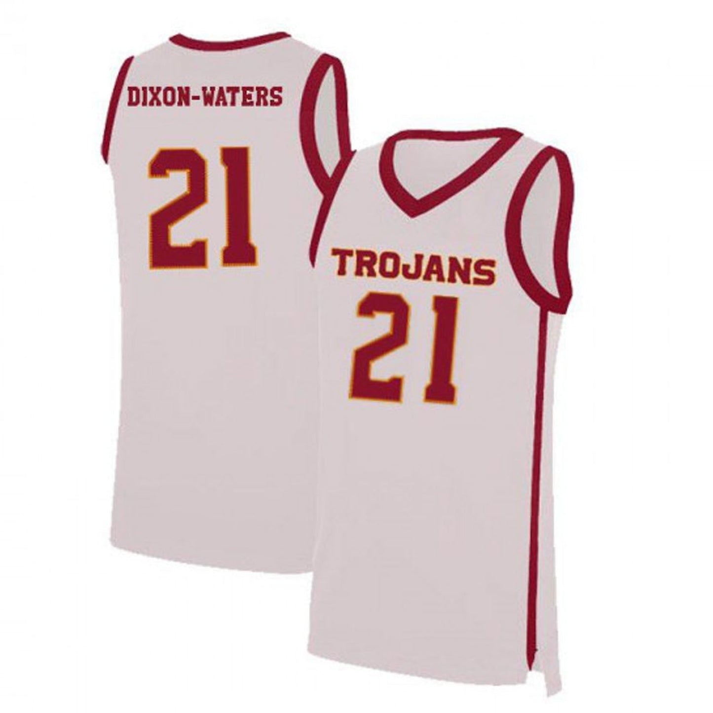 NCAAB Reese Dixon-Waters USC Trojans 21 Jersey
