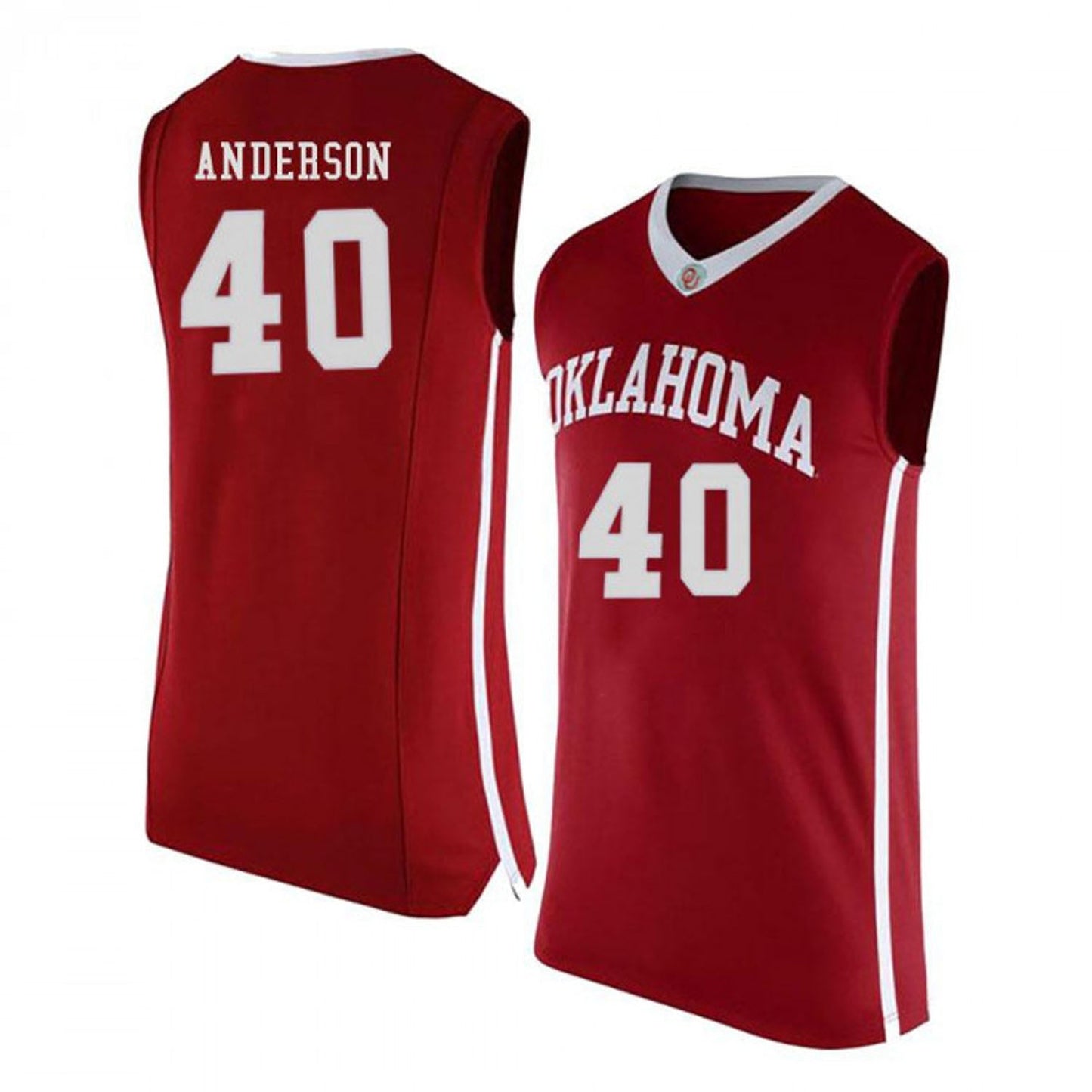 NCAAB Richard Anderson Oklahoma Sooners 40 Jersey