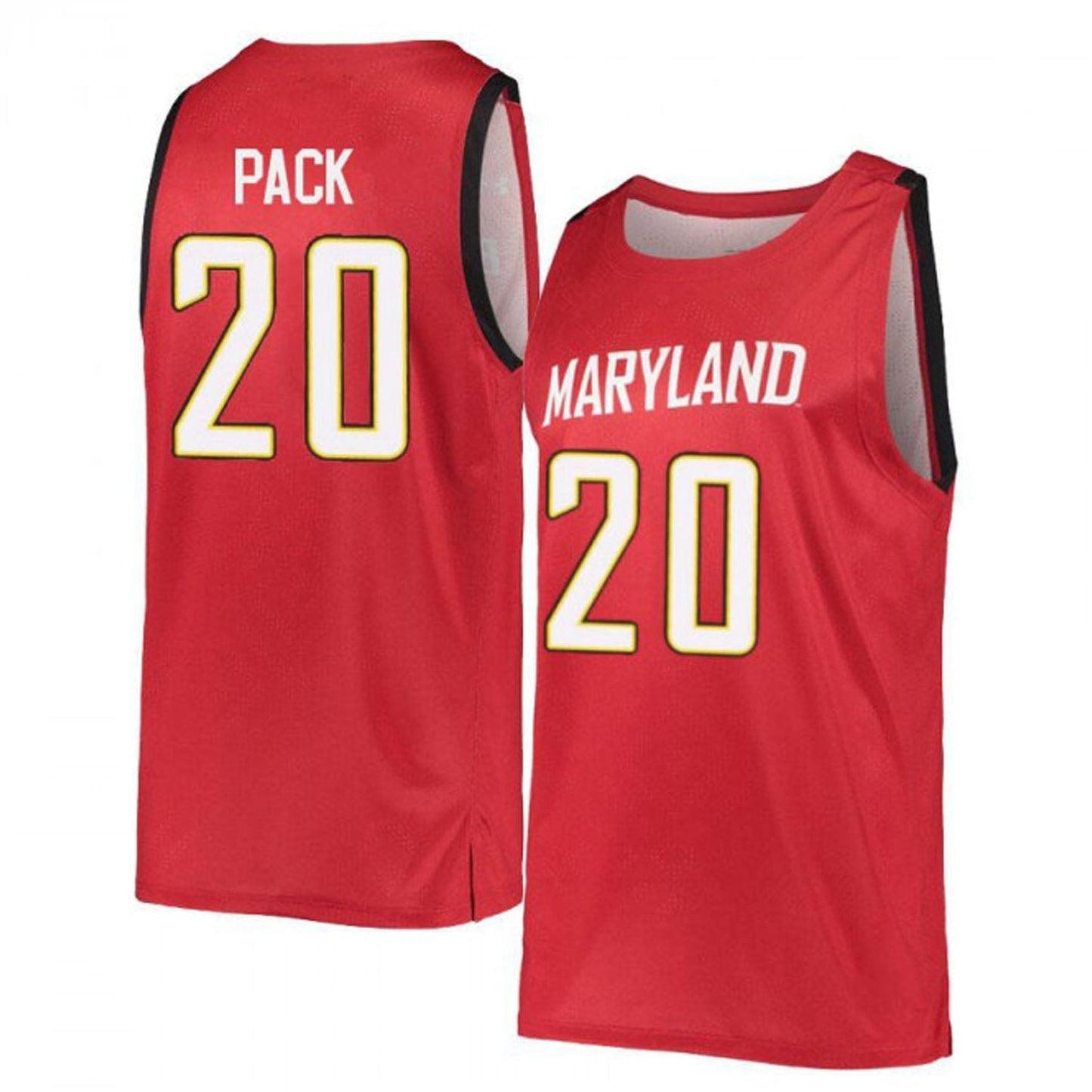 NCAAB Richaud Pack Maryland Terrapins 20 Jersey