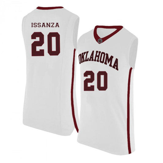 NCAAB Rick Issanza Oklahoma Sooners 20 Jersey