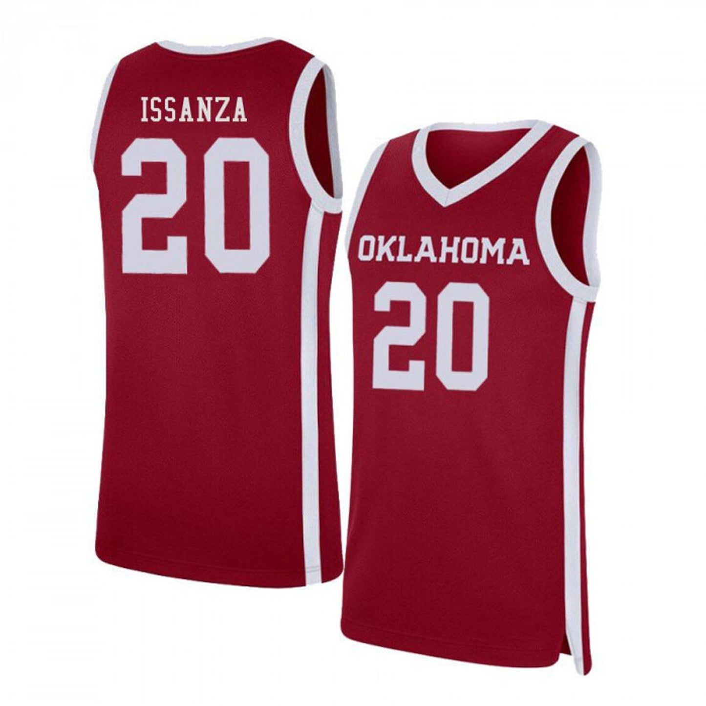 NCAAB Rick Issanza Oklahoma Sooners 20 Jersey