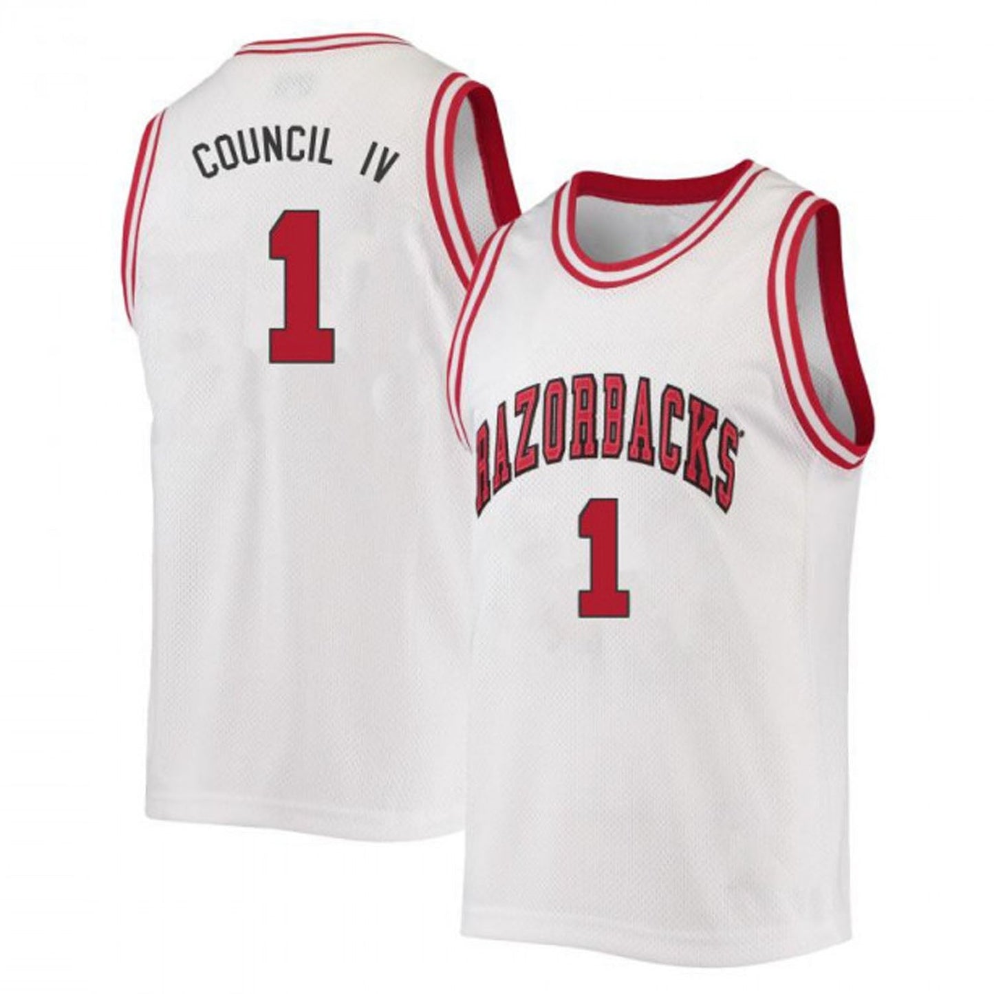 NCAAB Ricky Council IV Arkansas Razorbacks 1 Jersey