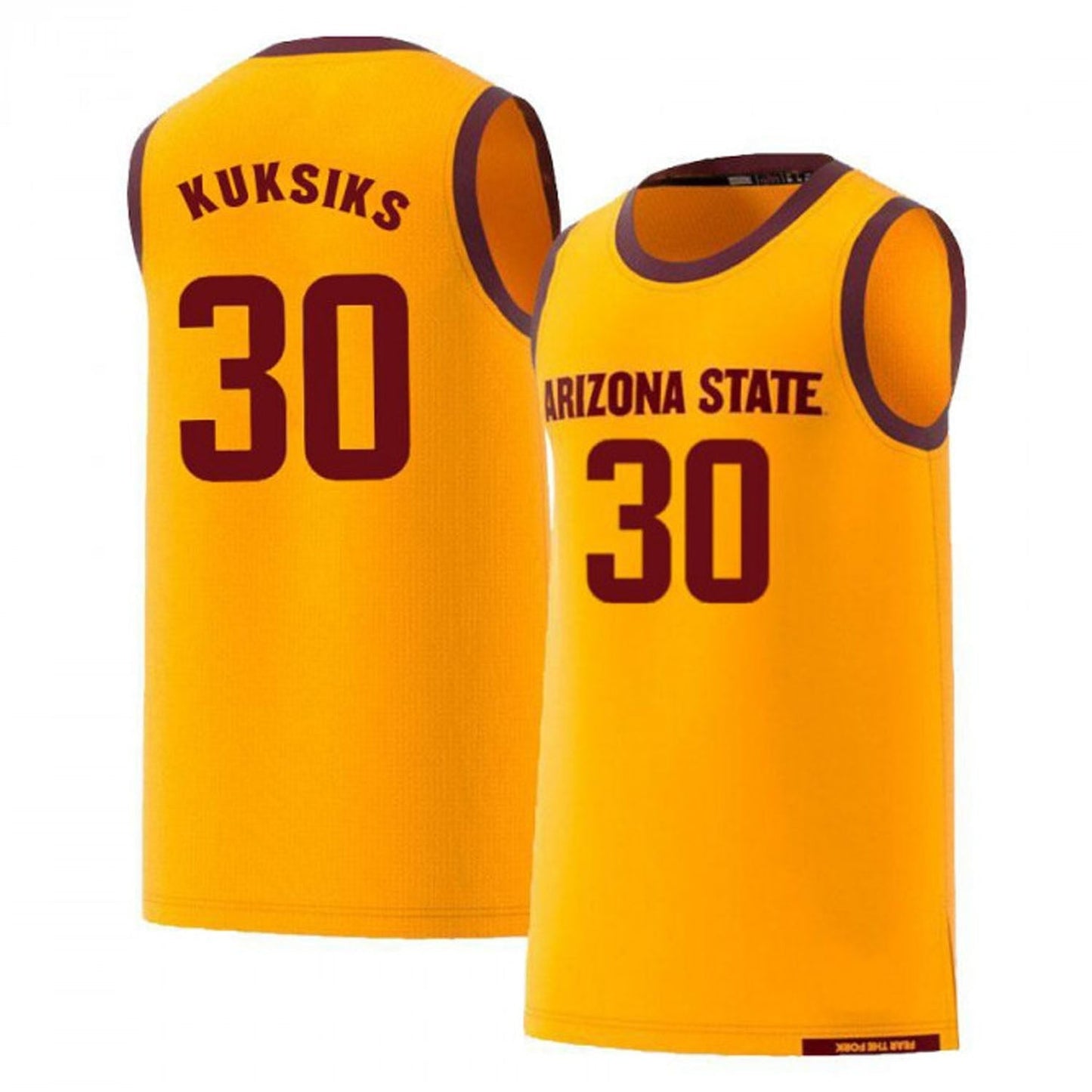 NCAAB Rihards Kuksiks  Arizona State Sun Devils 30 Jersey