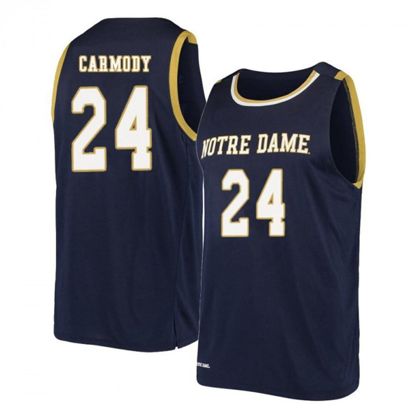 NCAAB Robby Carmody Notre Dame Fighting Irish 24 Jersey