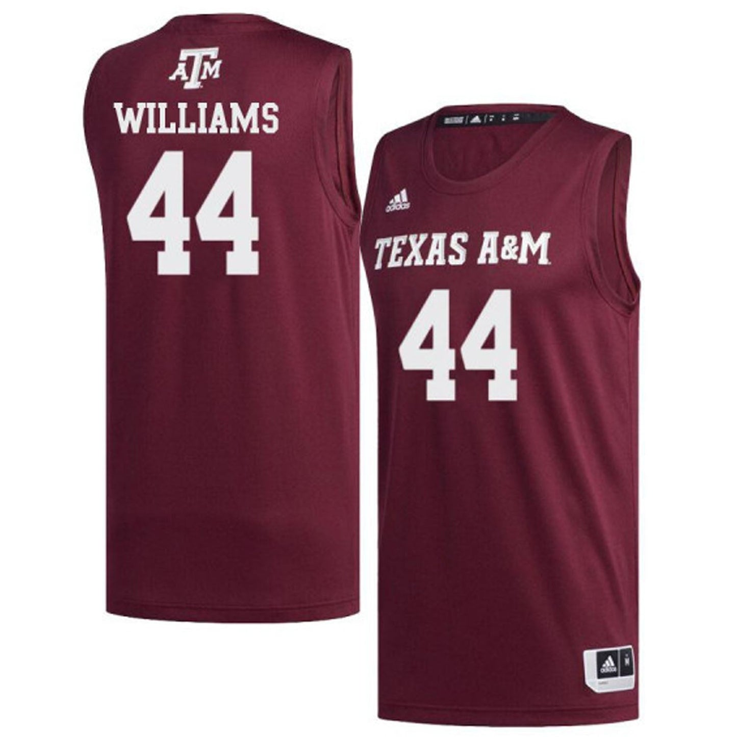 NCAAB Robert Williams Texas A&M 44 Jersey