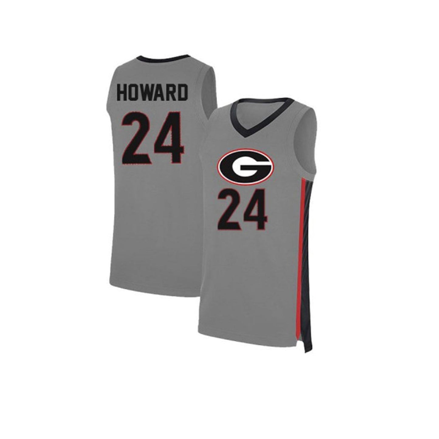 NCAAB Rodney Howard Georgia Bulldogs 24 Jersey