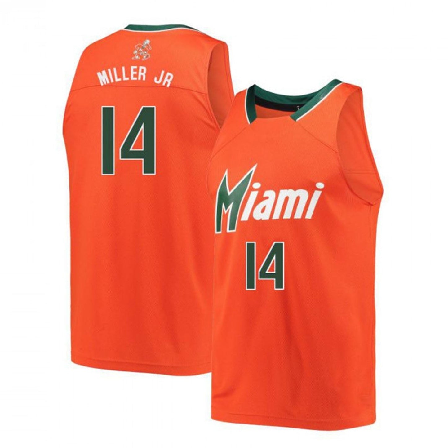 NCAAB Rodney Miller Miami Hurricanes 14 Jersey