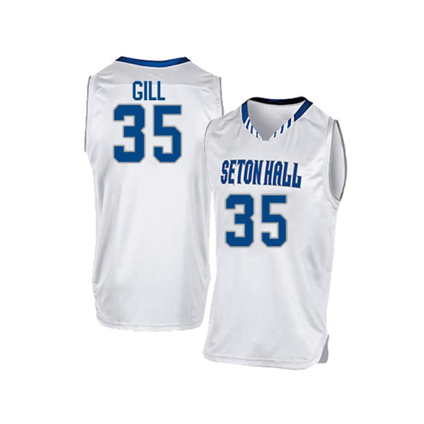 NCAAB Romaro Gill Seton Hall Pirates 35 Jersey