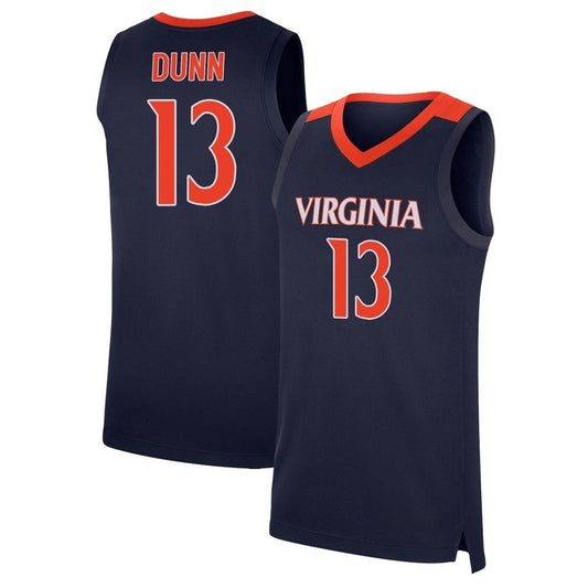 NCAAB Ryan Dunn Virginia Cavaliers 13 Jersey