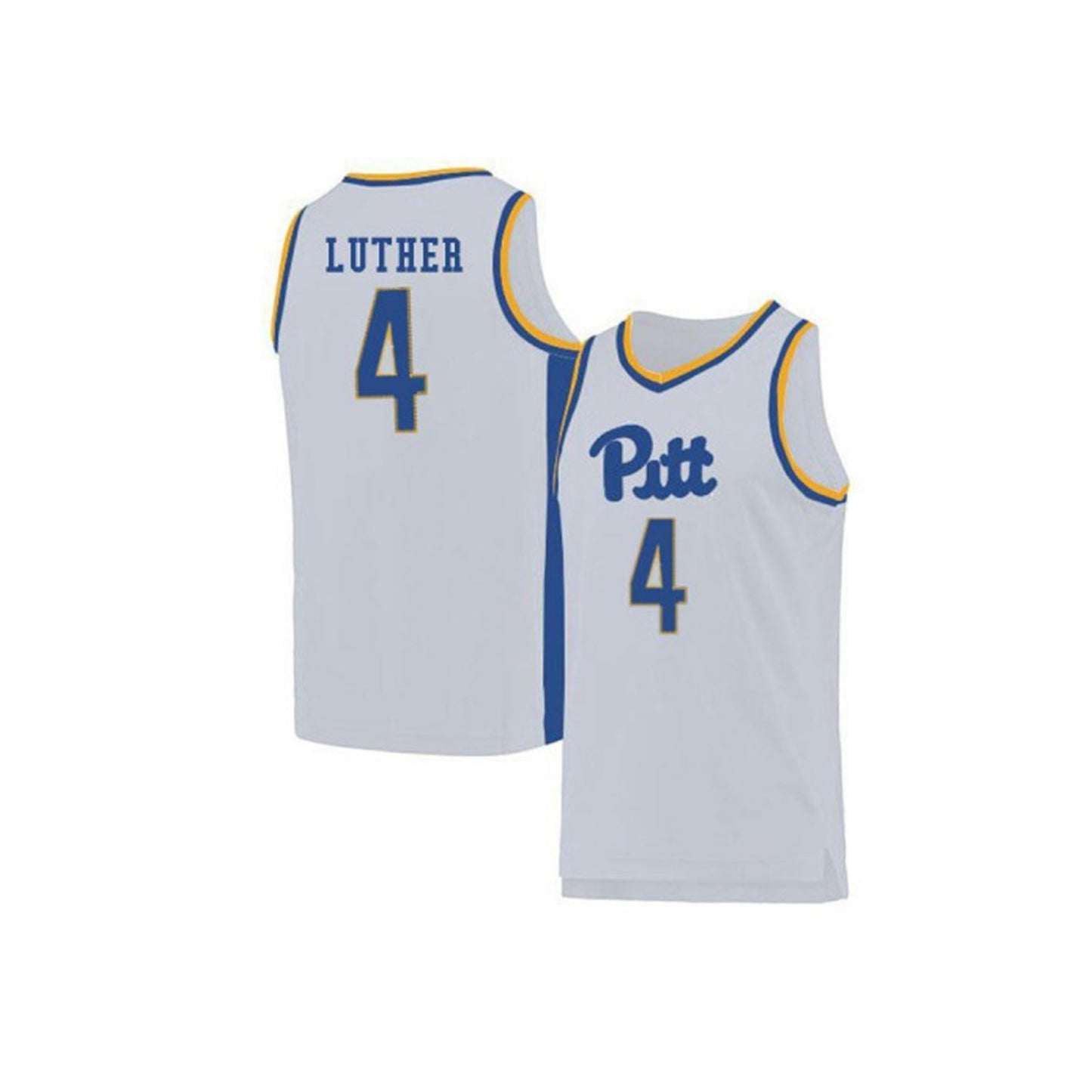 NCAAB Ryan Luther Pittsburgh Panthers 4 Jersey