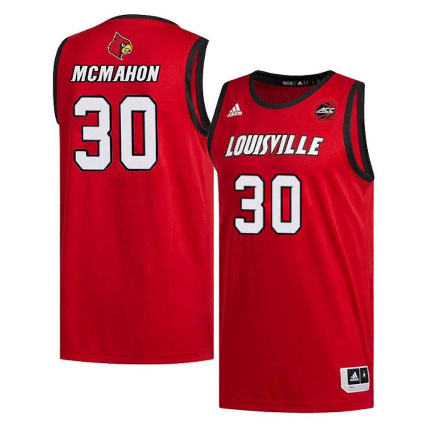 NCAAB Ryan McMahon Louisville Cardinals 30 Jersey