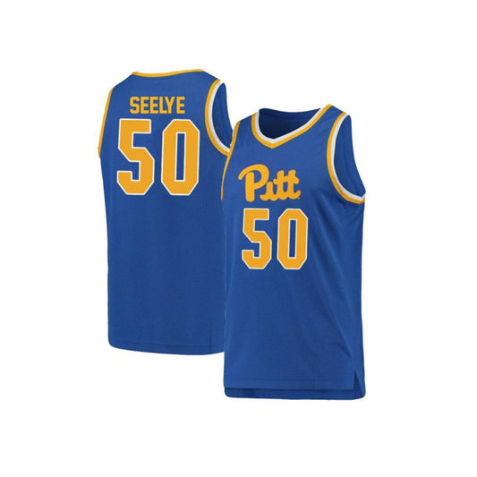 NCAAB Ryan Seelye Pittsburgh Panthers 50 Jersey