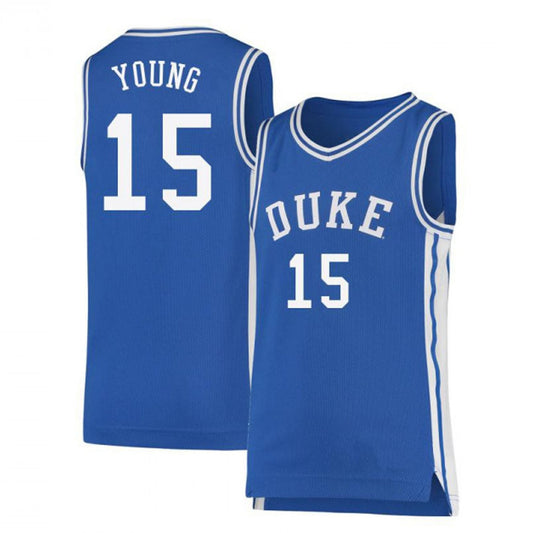 NCAAB Ryan Young Duke Blue Devils 15 Jersey