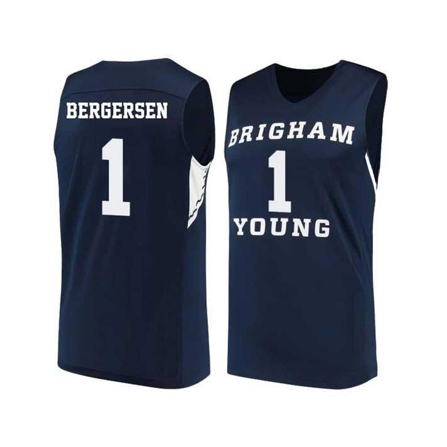 NCAAB Rylan Bergersen BYU Cougars 1 Jersey