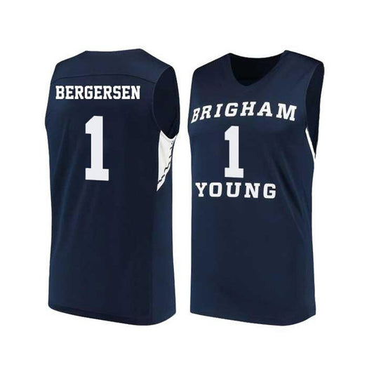 NCAAB Rylan Bergersen BYU Cougars 1 Jersey