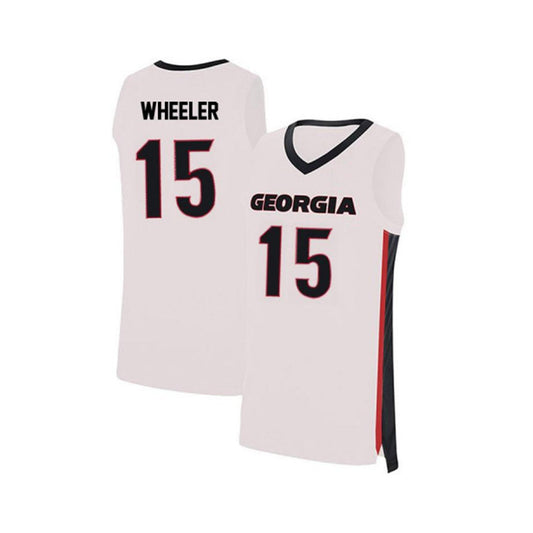 NCAAB Sahvir Wheeler Georgia Bulldogs 15 Jersey