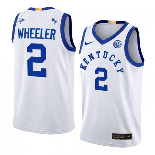 NCAAB Sahvir Wheeler Kentucky Wildcats 2 Jersey