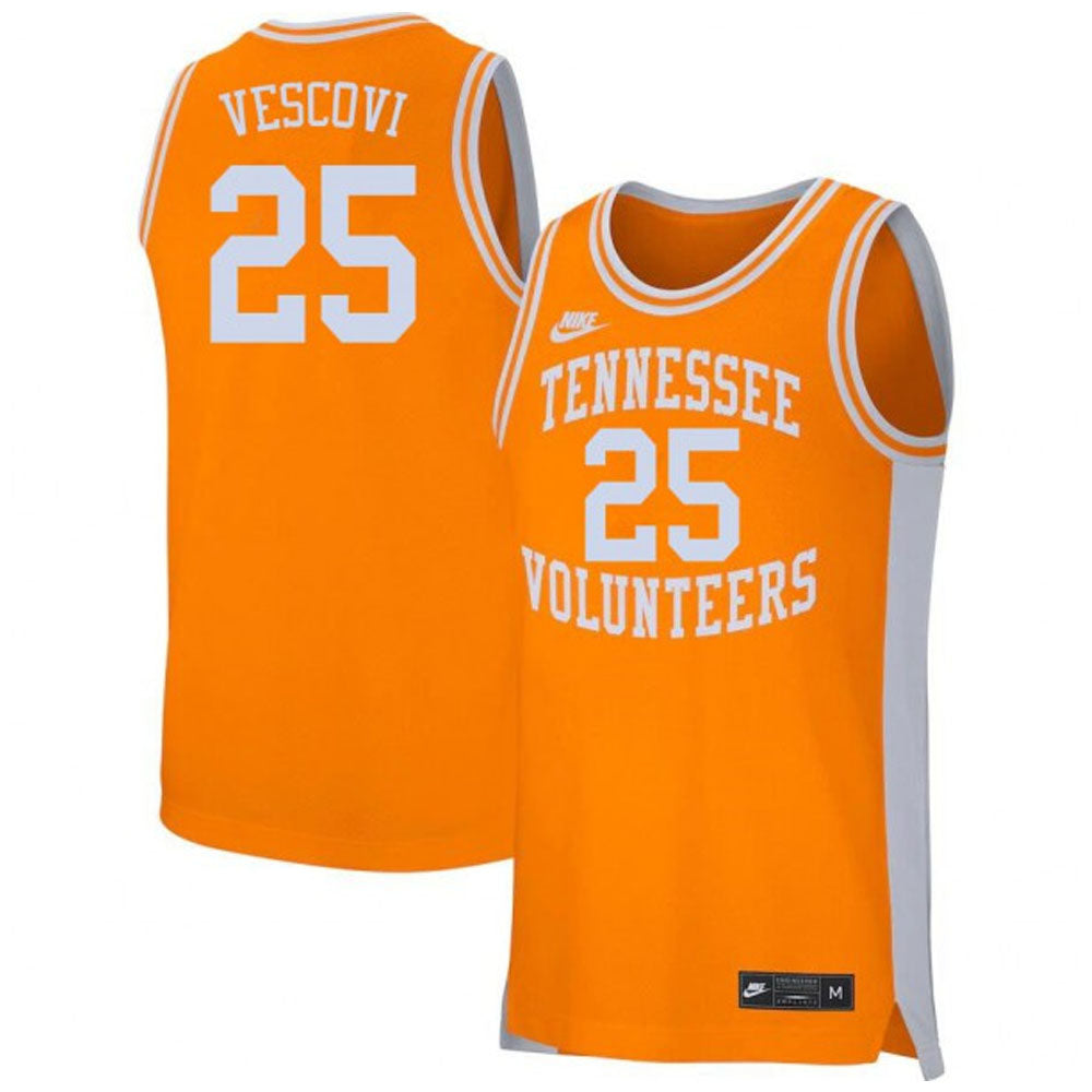 NCAAB Santiago Vescovi Tennessee Volunteers 25 Jersey