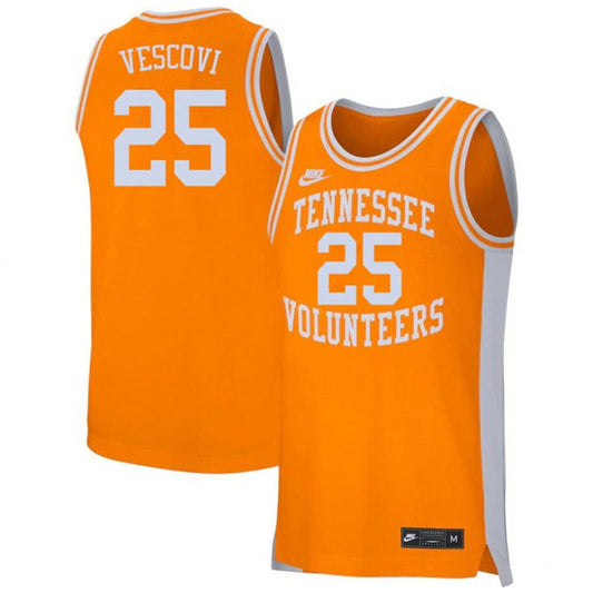 NCAAB Santiago Vescovi Tennessee Volunteers 25 Jersey