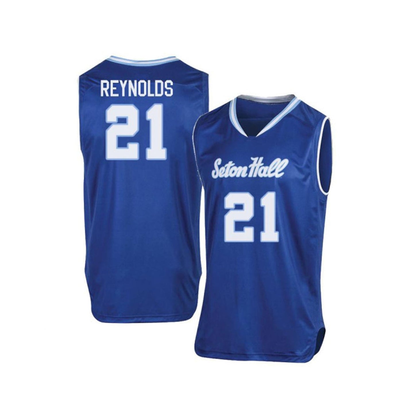 NCAAB Shavar Reynolds Seton Hall Pirates 21 Jersey