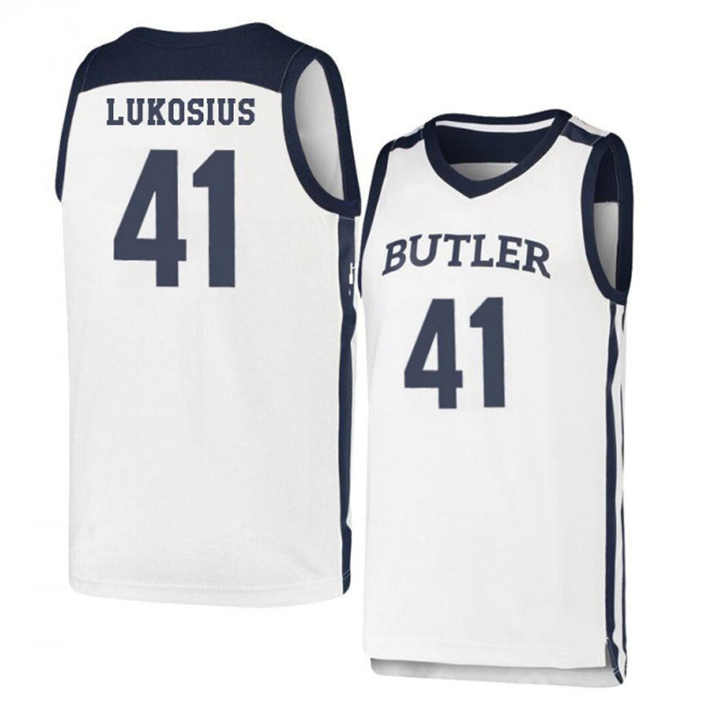 NCAAB Simas Lukosius Butler Bulldogs 41 Jersey
