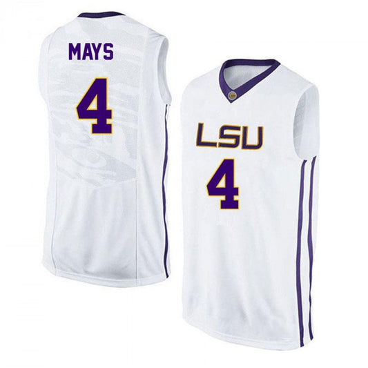 NCAAB Skylar Mays LSU Tigers 4 Jersey