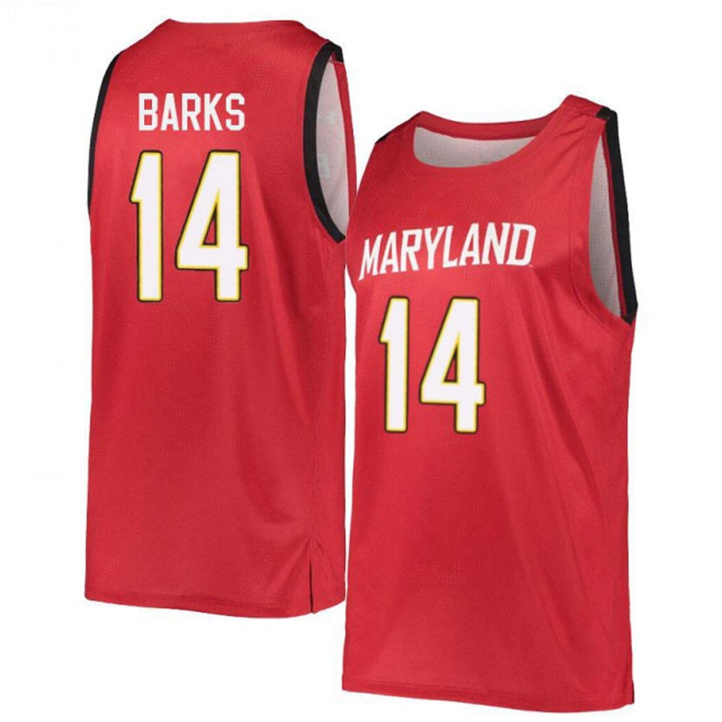 NCAAB Spencer Barks Maryland Terrapins 14 Jersey