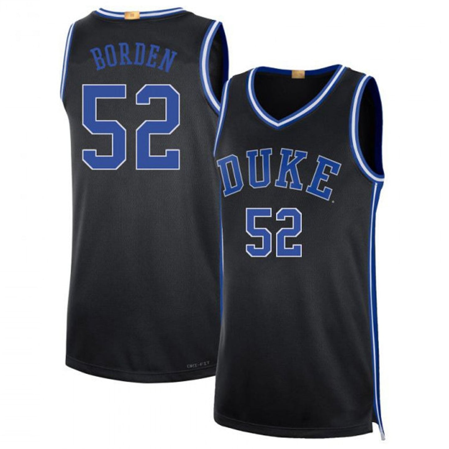 NCAAB Stanley Borden Duke Blue Devils 52 Jersey