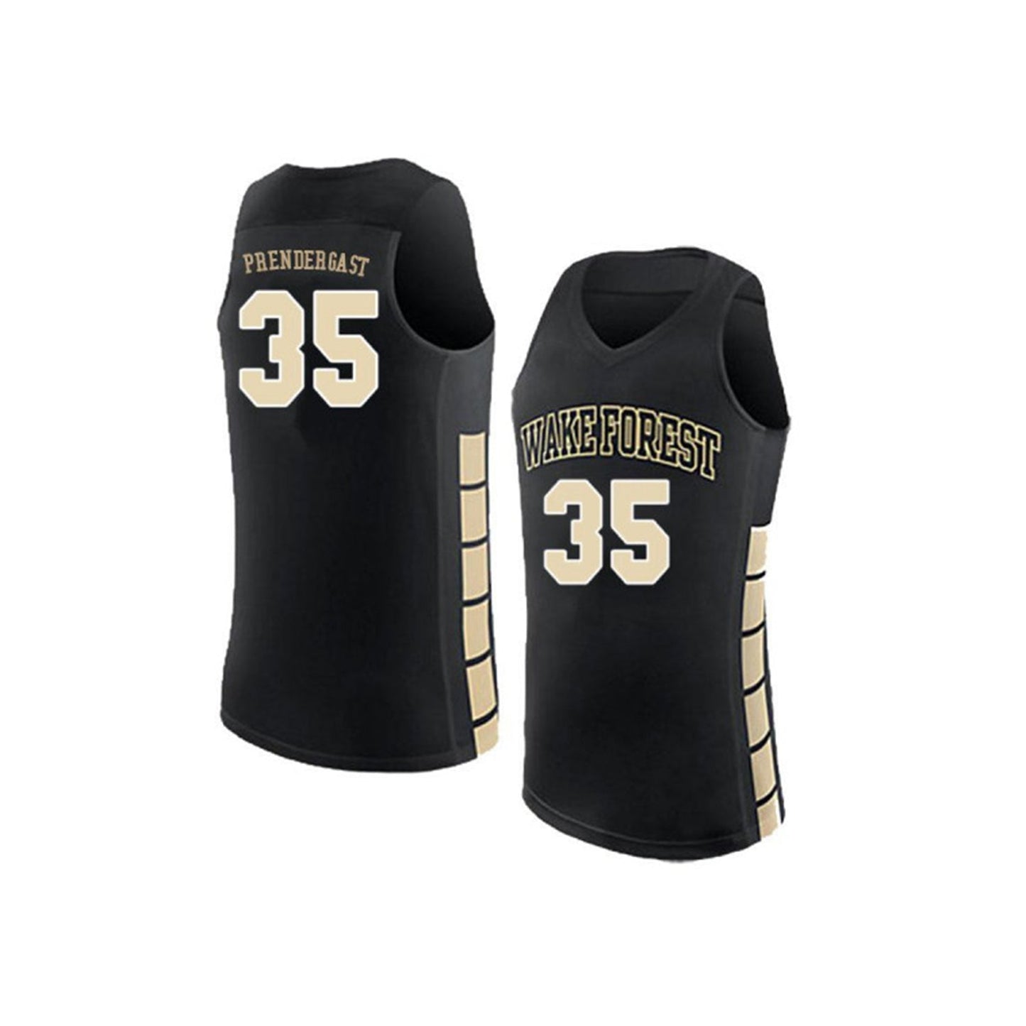 NCAAB Stephen Prendergast Wake Forest Demon Deacons 35 Jersey