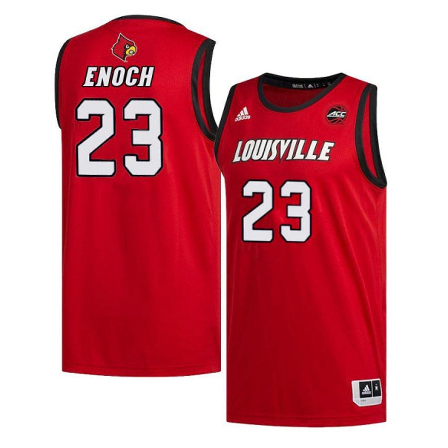 NCAAB Steven Enoch Louisville Cardinals 23 Jersey