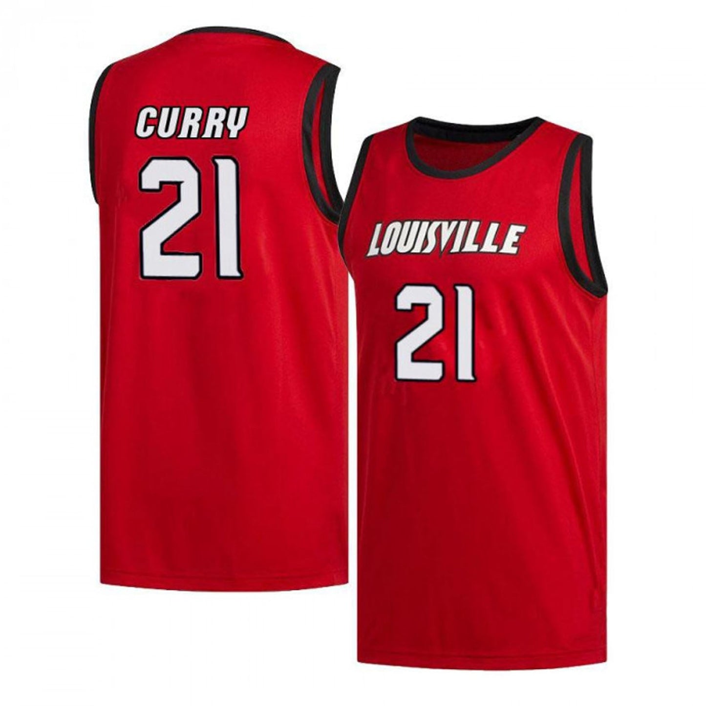 NCAAB Sydney Curry Louisville Cardinals 21 Jersey