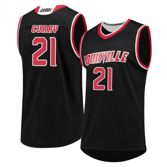 NCAAB Sydney Curry Louisville Cardinals 21 Jersey